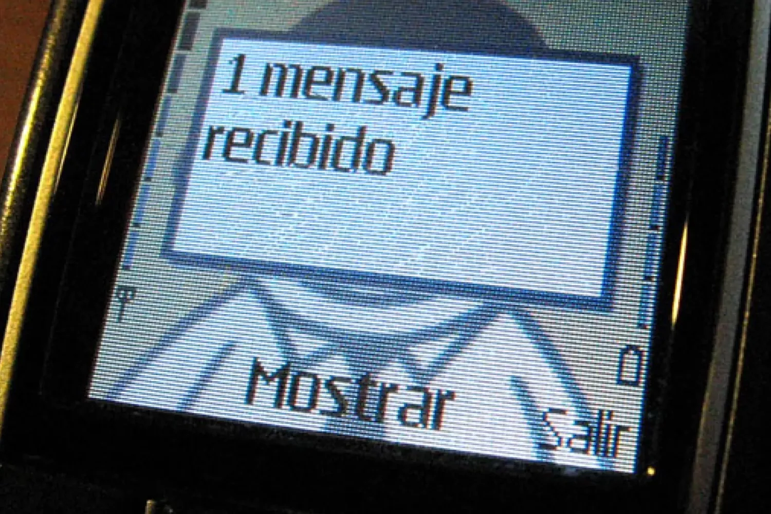 Un mensaje por SMS FLICKR Un mensaje por SMS FLICKR