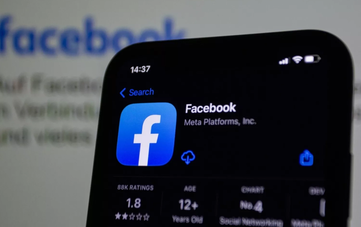 La app de Facebook, empresa que pertenece a Meta / EP - PEXELS La app de Facebook, empresa que pertenece a Meta / EP - PEXELS