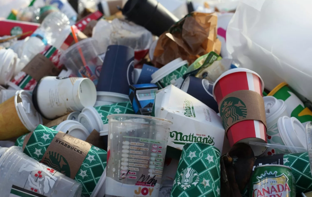 Vasos de café acumulados en la basura / UNSPLASH Vasos de café acumulados en la basura / UNSPLASH