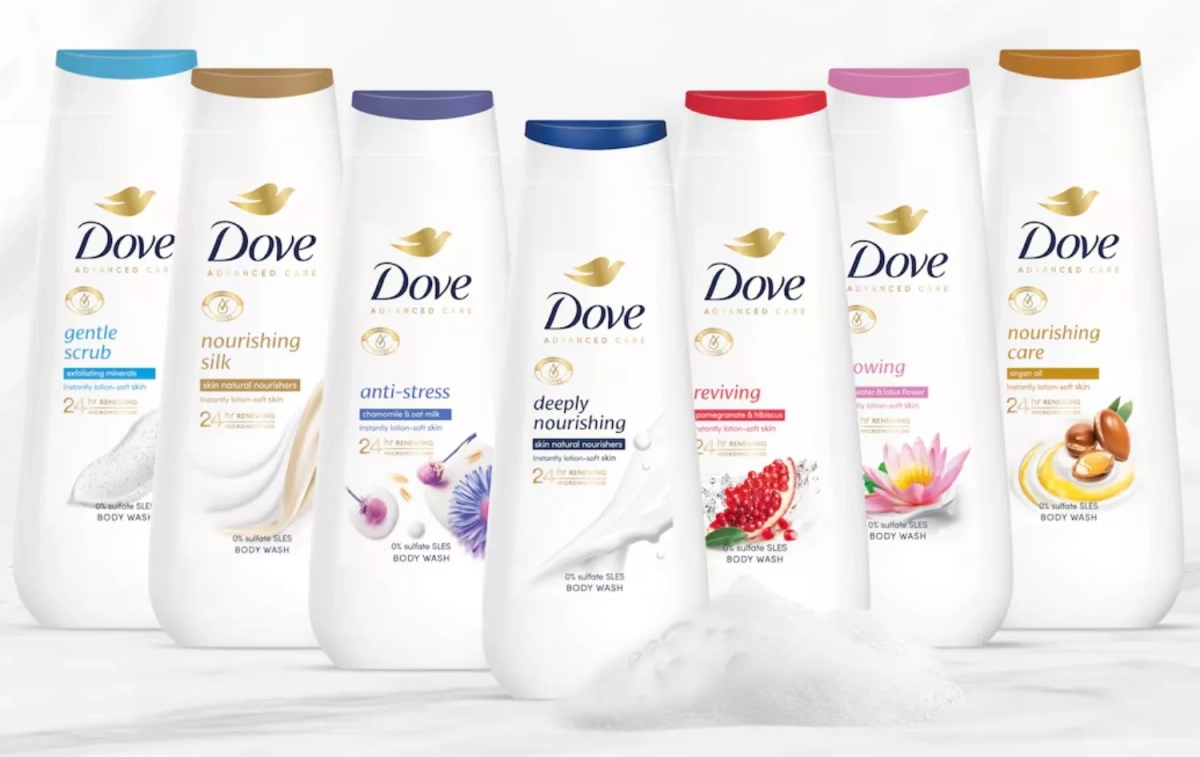 Distintos productos de Dove / DOVE Distintos productos de Dove / DOVE
