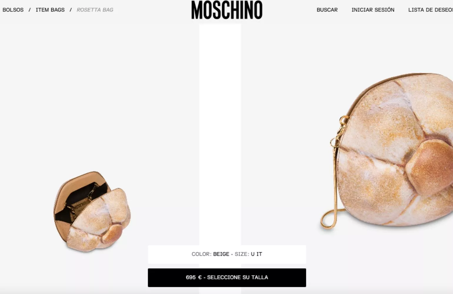 Bolso pan rosetta de Moschino / MOSCHINO Bolso pan rosetta de Moschino / MOSCHINO