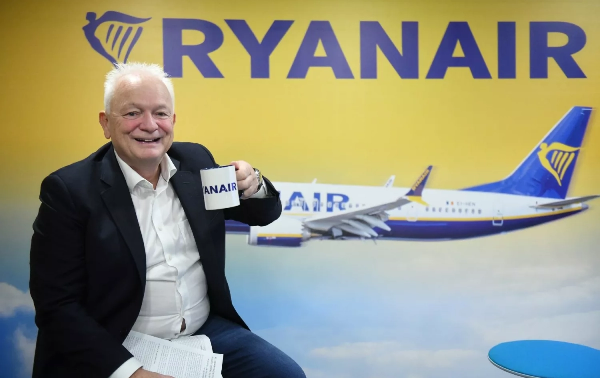 El consejero delegado de Ryanair, Eddie Wilson, durante una rueda de prensa / FERNANDO SÁNCHEZ - EUROPA PRESS El consejero delegado de Ryanair, Eddie Wilson, durante una rueda de prensa / FERNANDO SÁNCHEZ - EUROPA PRESS
