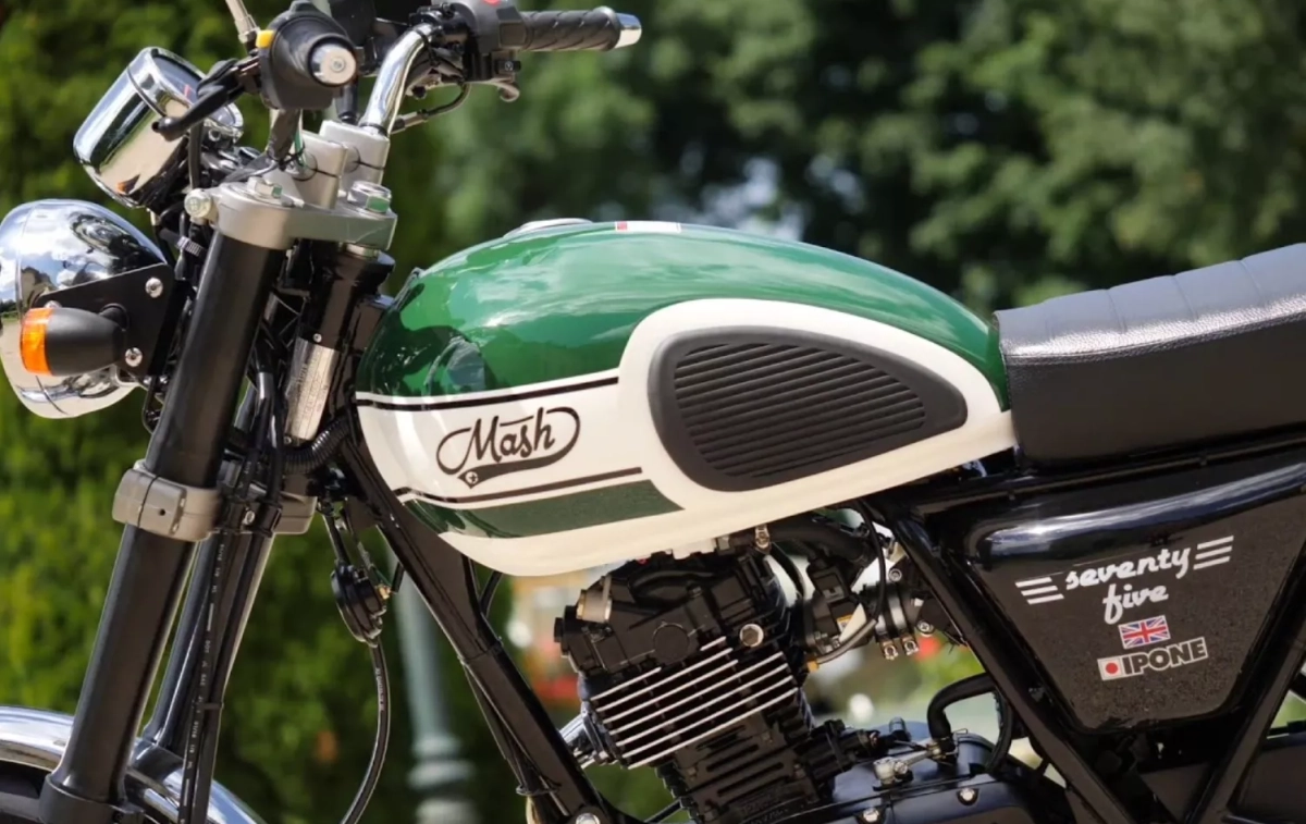 Una moto de la marca Mash que no tiene piezas de repuesto / MASH Una moto de la marca Mash que no tiene piezas de repuesto / MASH