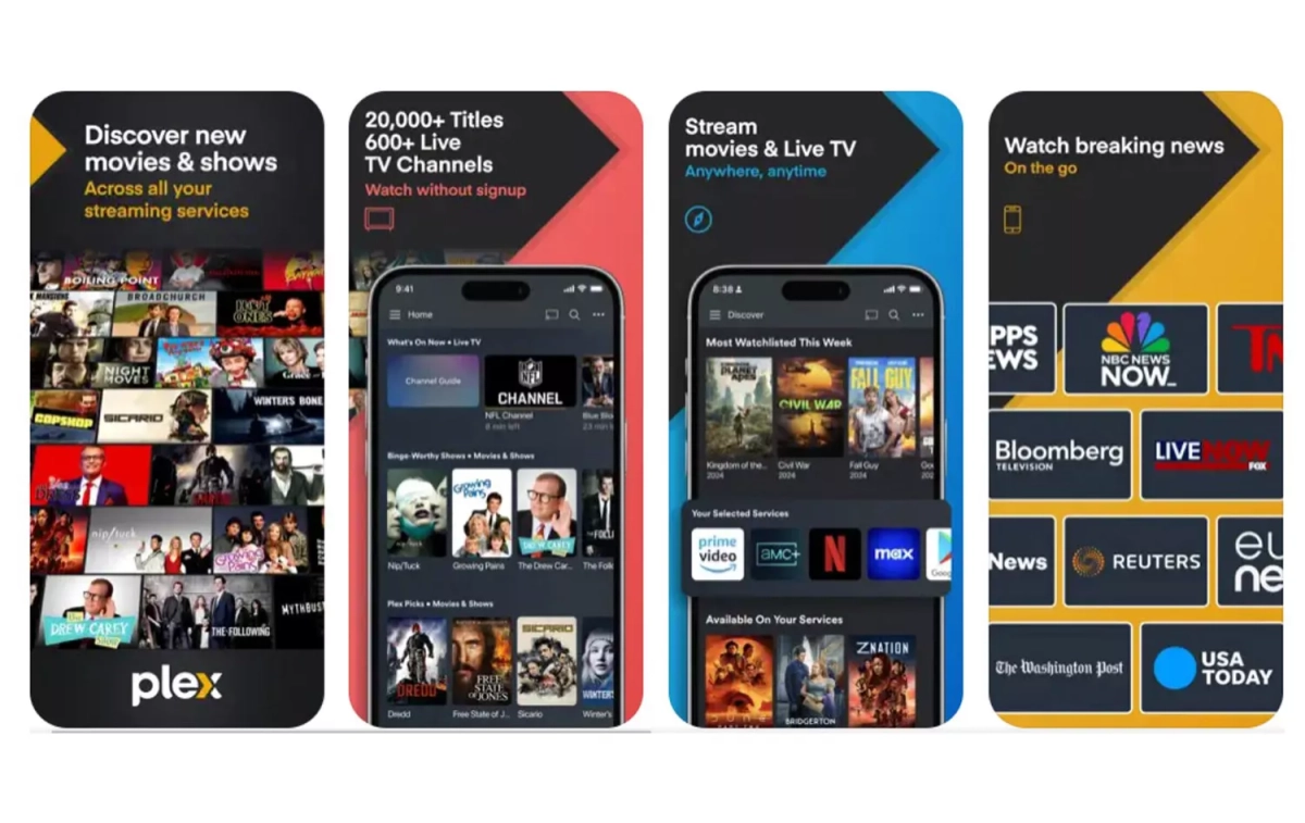 Anuncio de PlexTV / GOOGLE PLAY Anuncio de PlexTV / GOOGLE PLAY