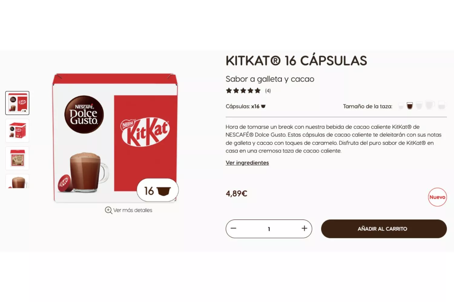 Nuevas cápsulas de Nescafé y KitKat / NESCAFÉ Nuevas cápsulas de Nescafé y KitKat / NESCAFÉ