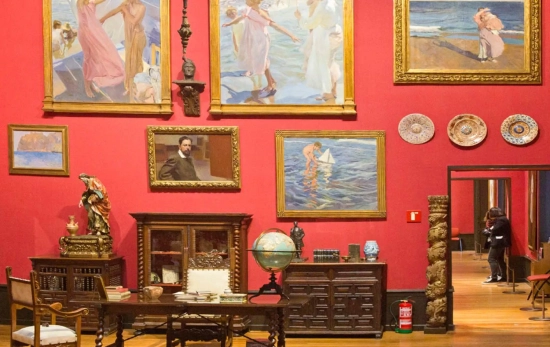 El interior del Museo Sorolla / MINISTERIO DE CULTURA El interior del Museo Sorolla / MINISTERIO DE CULTURA