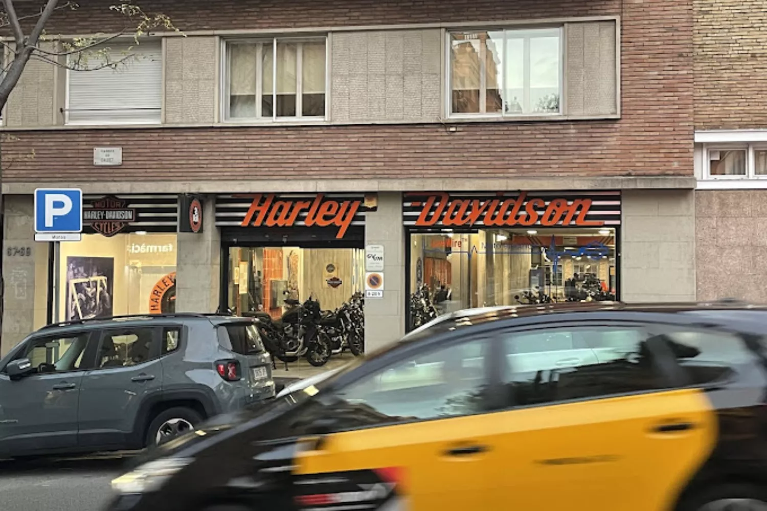 El concesionario de Harley Davidson de Barcelona / GOOGLE