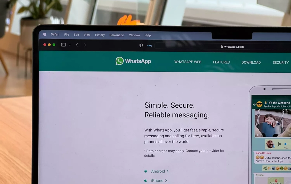 WhatsApp Web / UNSPLASH WhatsApp Web / UNSPLASH