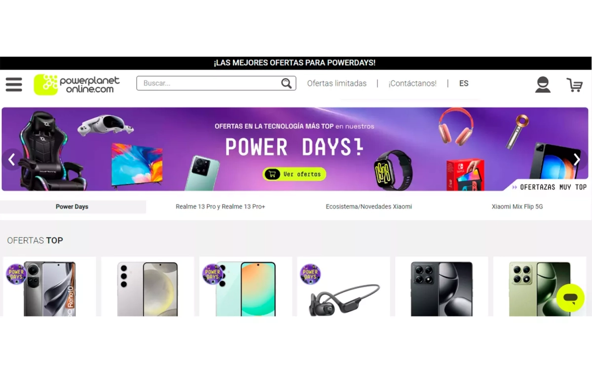 La web de PowerPlanet / CG La web de PowerPlanet / CG