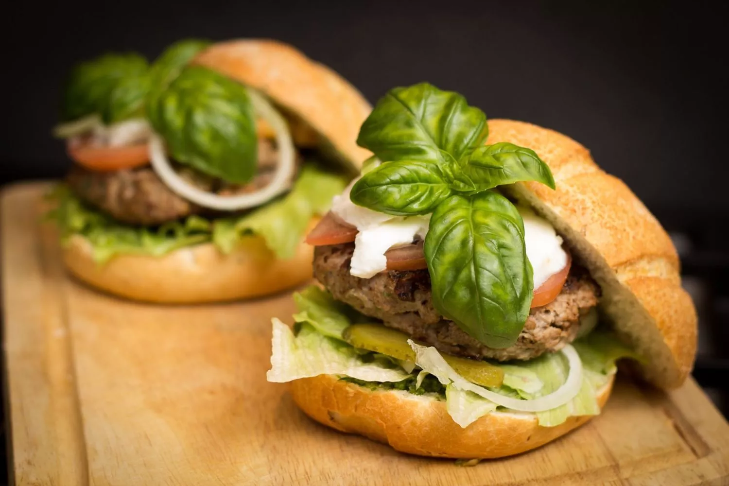 Un par de hamburguesas veganas / PIXABAY