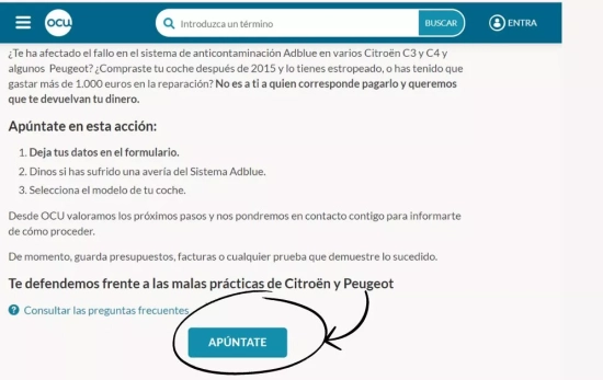 La OCU te ayuda a reclamar al fabricante/ OCU.org La OCU te ayuda a reclamar al fabricante/ OCU.org