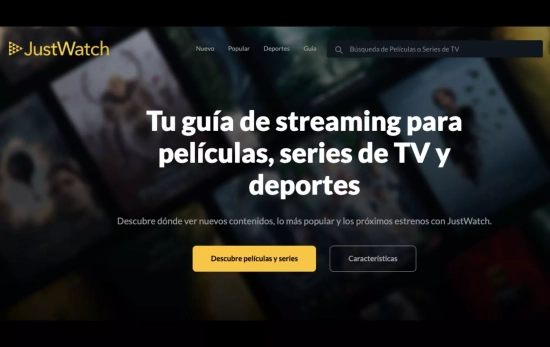 La aplicación JustWatch / JUSTWATCH La aplicación JustWatch / JUSTWATCH