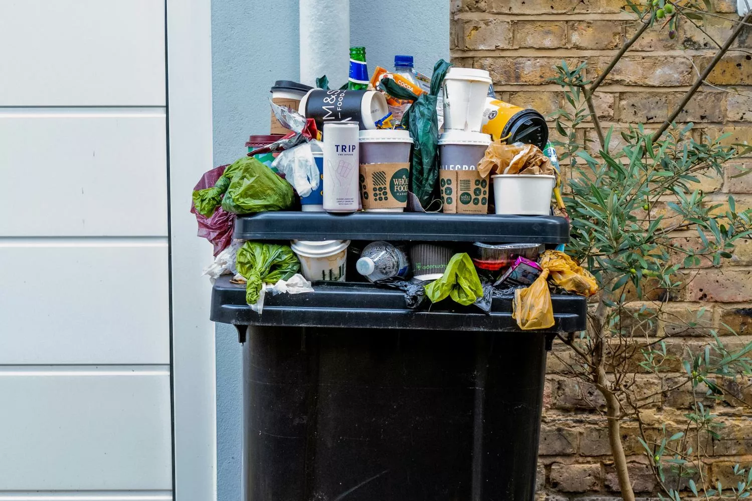 Residuos en una basura / UNSPLASH Residuos en una basura / UNSPLASH
