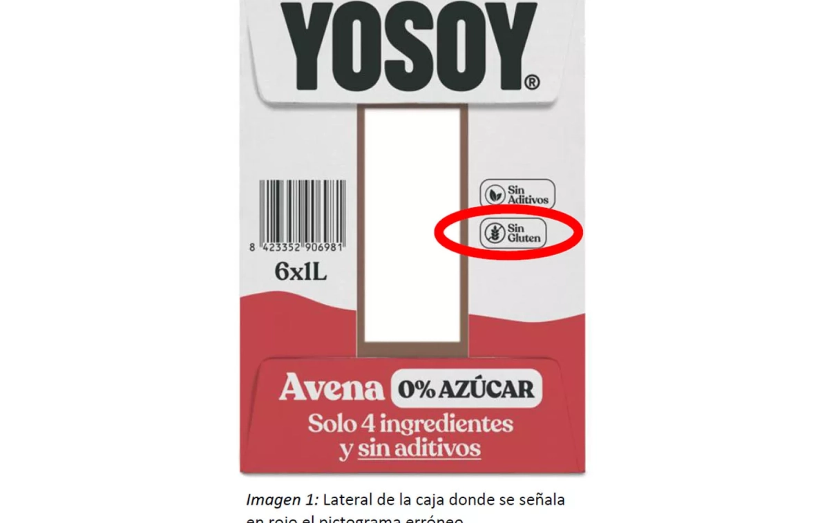 La bebida de avena afectada por la alerta de la Aesan / AESAN La bebida de avena afectada por la alerta de la Aesan / AESAN