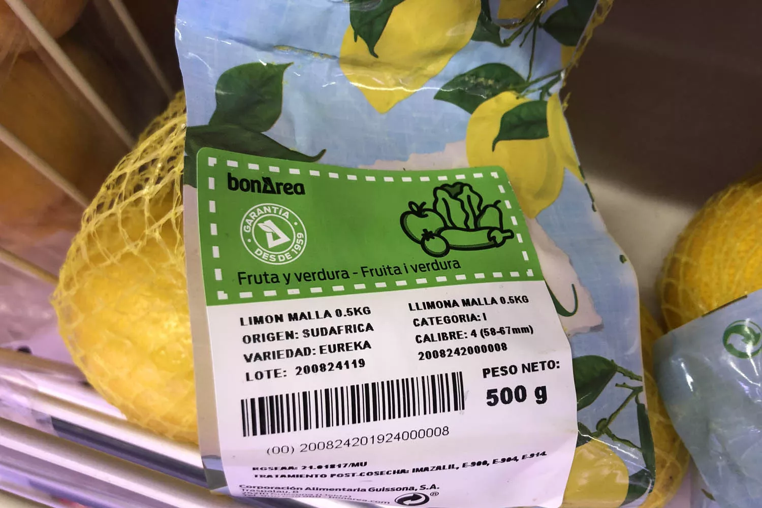 Los limones sudafricanos de BonÀrea / TC
