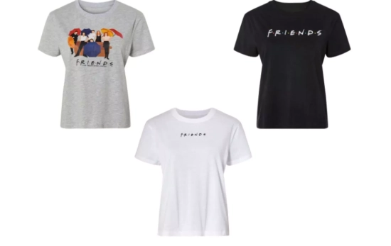 Camisetas de LIDL en homenaje a 'Friends' por 4.99 euros/ LIDL.COM Camisetas de LIDL en homenaje a 'Friends' por 4.99 euros/ LIDL.COM