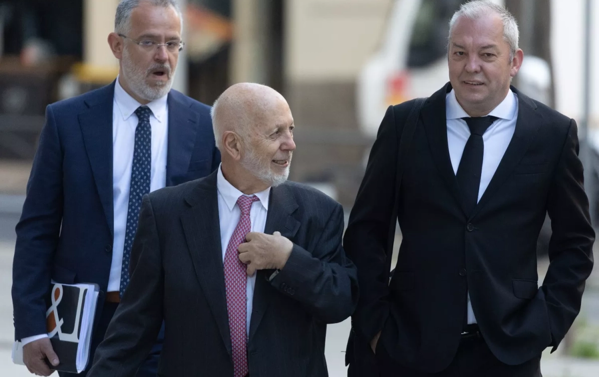 José Garía Carrión a su llegada a la Audiencia Nacional / l presidente y administrador único de García-Carrión, José García-Carrión Jordán José Garía Carrión a su llegada a la Audiencia Nacional / l presidente y administrador único de García-Carrión, José García-Carrión Jordán