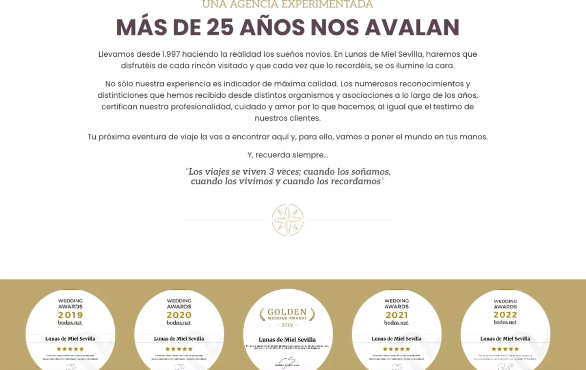 Esta agencia de viajes tenía un gran prestigio CAPTURA Esta agencia de viajes tenía un gran prestigio CAPTURA
