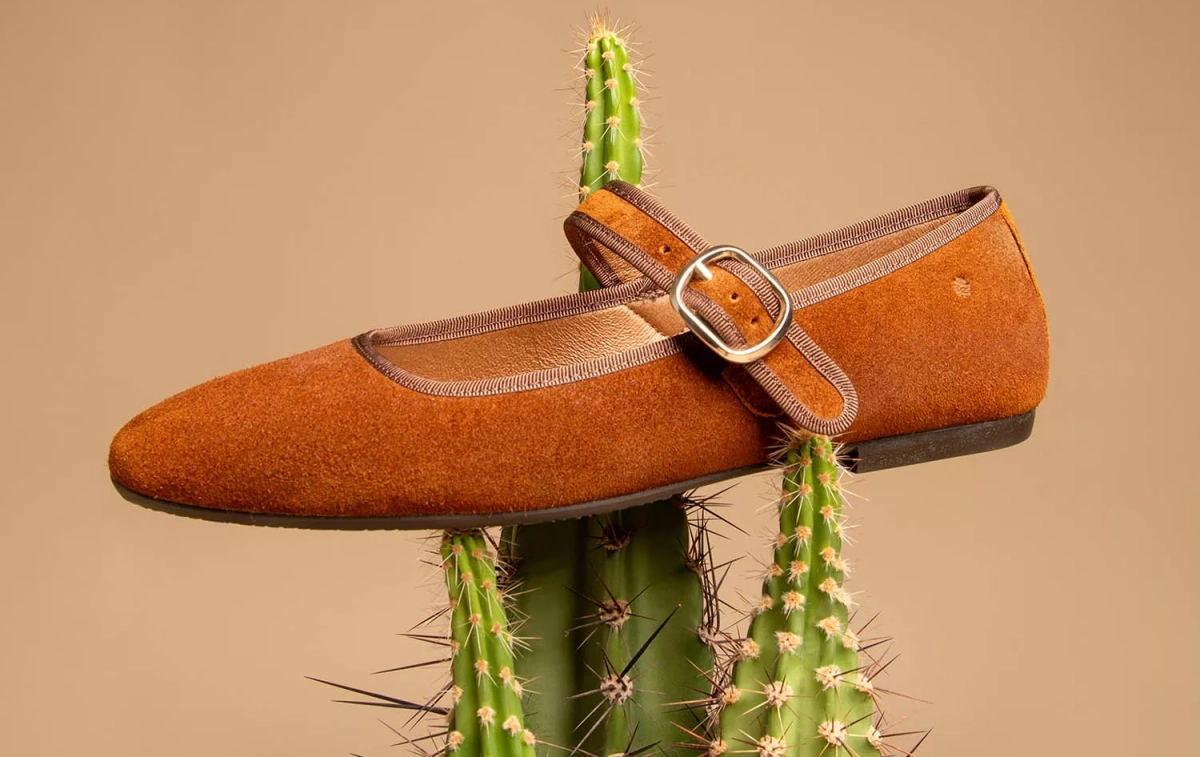 Uno de los zapatos de miMaO sin tacón / CEDIDA Uno de los zapatos de miMaO sin tacón / CEDIDA