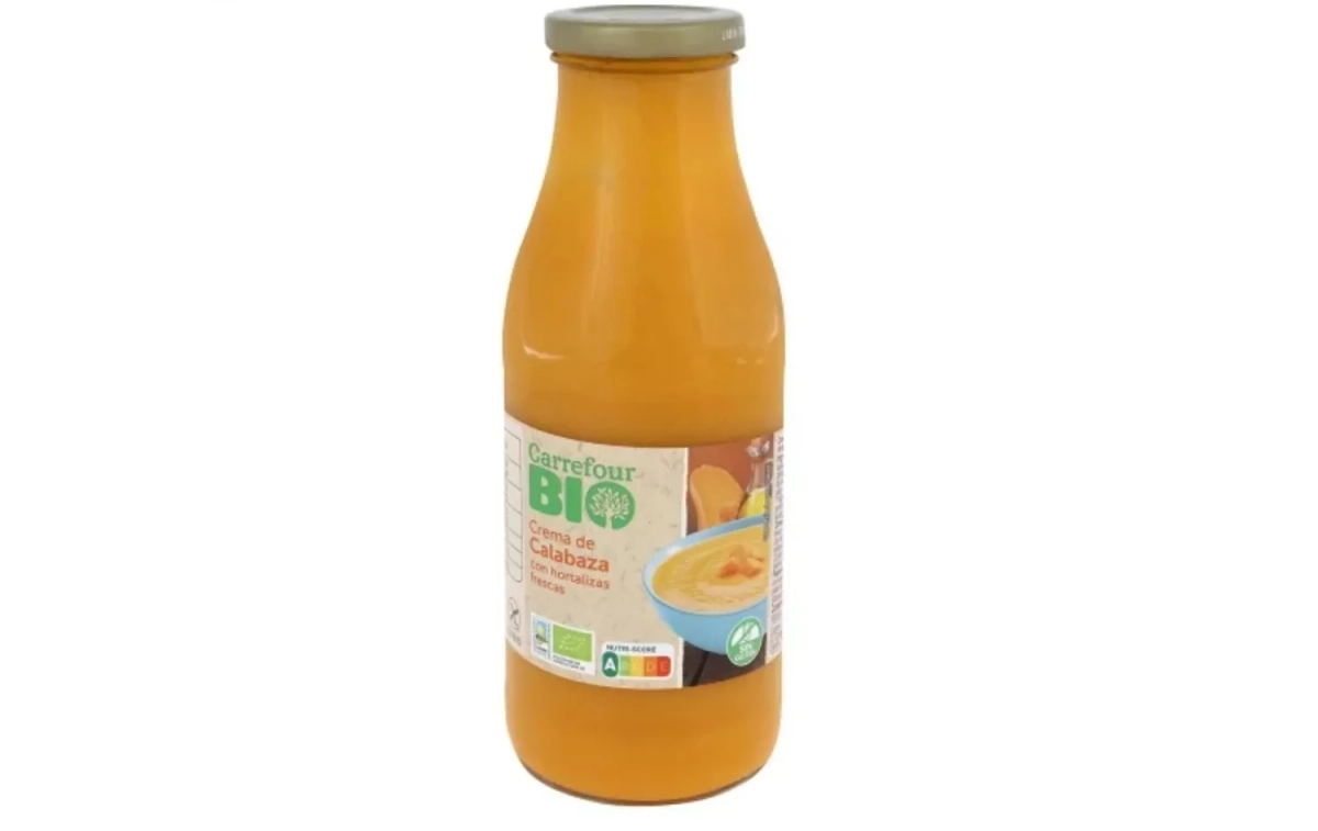 La crema de calabaza de Carrefour Bio, la mejor del mercado según Yuca / CARREFOUR La crema de calabaza de Carrefour Bio, la mejor del mercado según Yuca / CARREFOUR