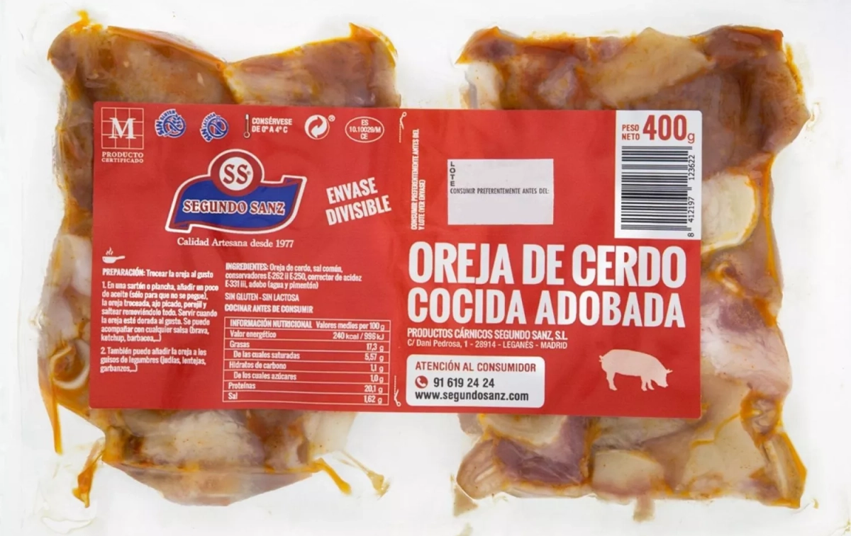 Oreja de cerdo / EL CORTE INGLÉS Oreja de cerdo / EL CORTE INGLÉS