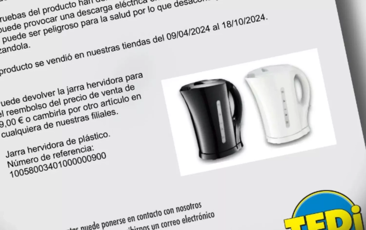 El producto afectado de Tedi FACUA El producto afectado de Tedi FACUA