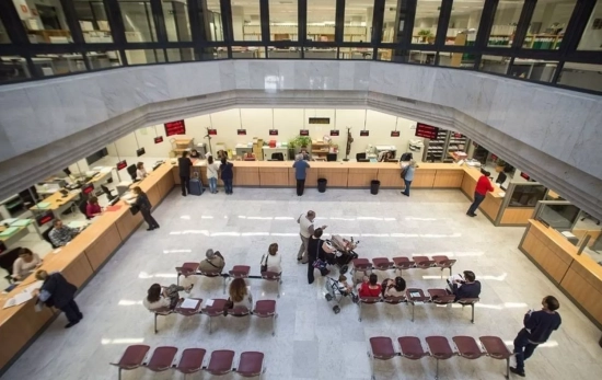Una oficina de la Agencia Tributaria / EP Una oficina de la Agencia Tributaria / EP