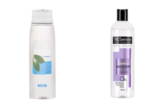 Champú Zero Deliplus y Champú Tresemmé Propure/ Montaje CG Champú Zero Deliplus y Champú Tresemmé Propure/ Montaje CG