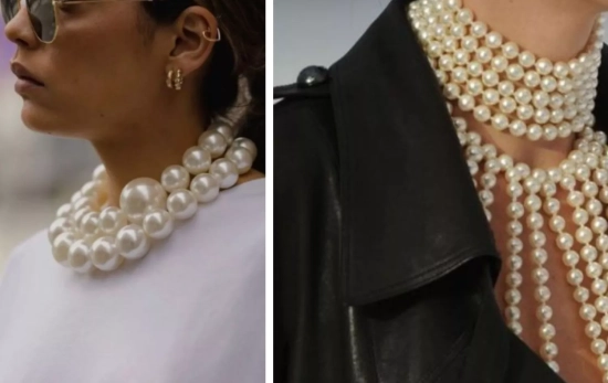 El truco infalible de reinventar las perlas con prendas rock y grunge/ PINTEREST El truco infalible de reinventar las perlas con prendas rock y grunge/ PINTEREST