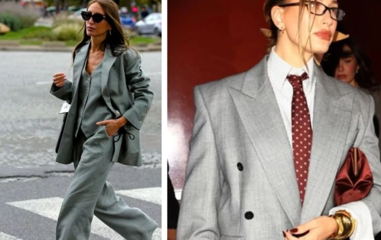 La imagen de Bella Hadid en el desfile de Saint Laurent en la Paris Fashion Week se hizo viral por dar una lección de estilo/ PINTEREST La imagen de Bella Hadid en el desfile de Saint Laurent en la Paris Fashion Week se hizo viral por dar una lección de estilo/ PINTEREST