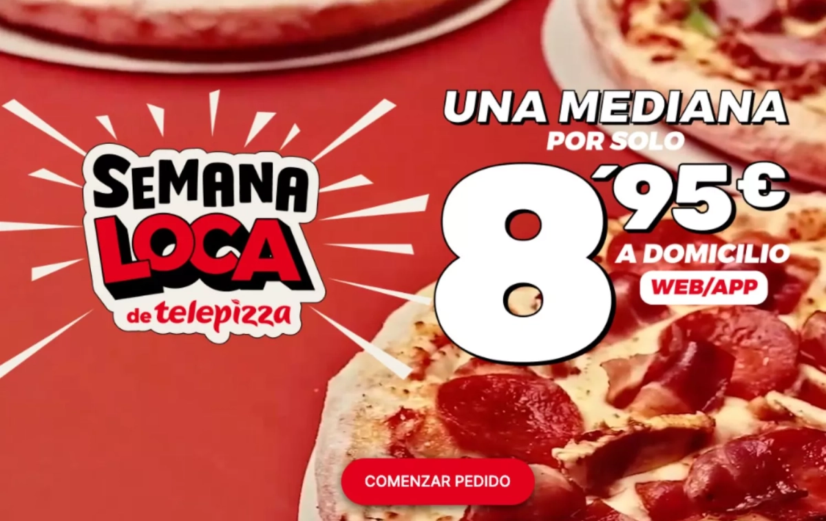 La oferta de Telepizza TELEPIZZA La oferta de Telepizza TELEPIZZA