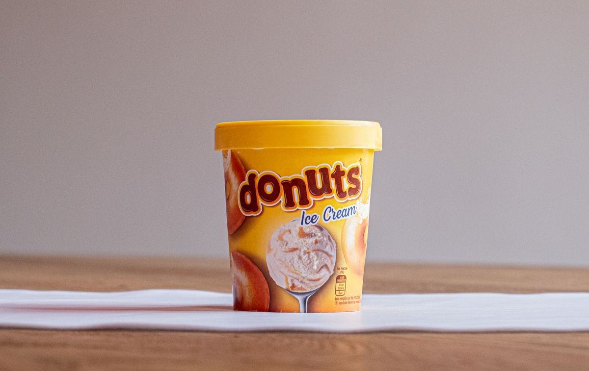 Una tarrina de helado de Donuts / CG