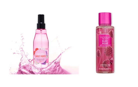 Body spray Sweet Poppy Deliplus (4,00 euros)/ Bruma de Victorias's Secret Romantic (19,99 €) Body spray Sweet Poppy Deliplus (4,00 euros)/ Bruma de Victorias's Secret Romantic (19,99 €)