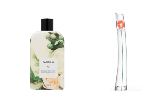 Eau de toilette Capítulo Floral (9,00 €)/ Flowers by Kenzo (79,95 €) Eau de toilette Capítulo Floral (9,00 €)/ Flowers by Kenzo (79,95 €)