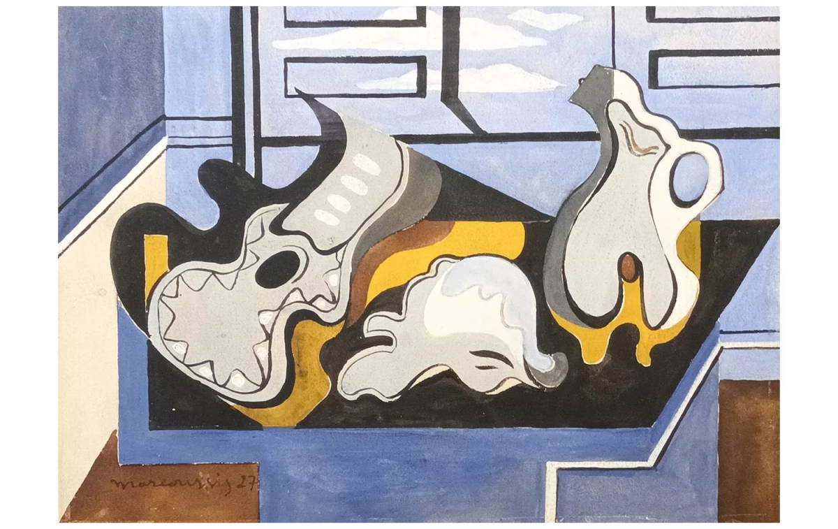 Louis Marcoussis, 'Guitarre, coquillage, cruche' / SALA DALMAU Louis Marcoussis, 'Guitarre, coquillage, cruche' / SALA DALMAU