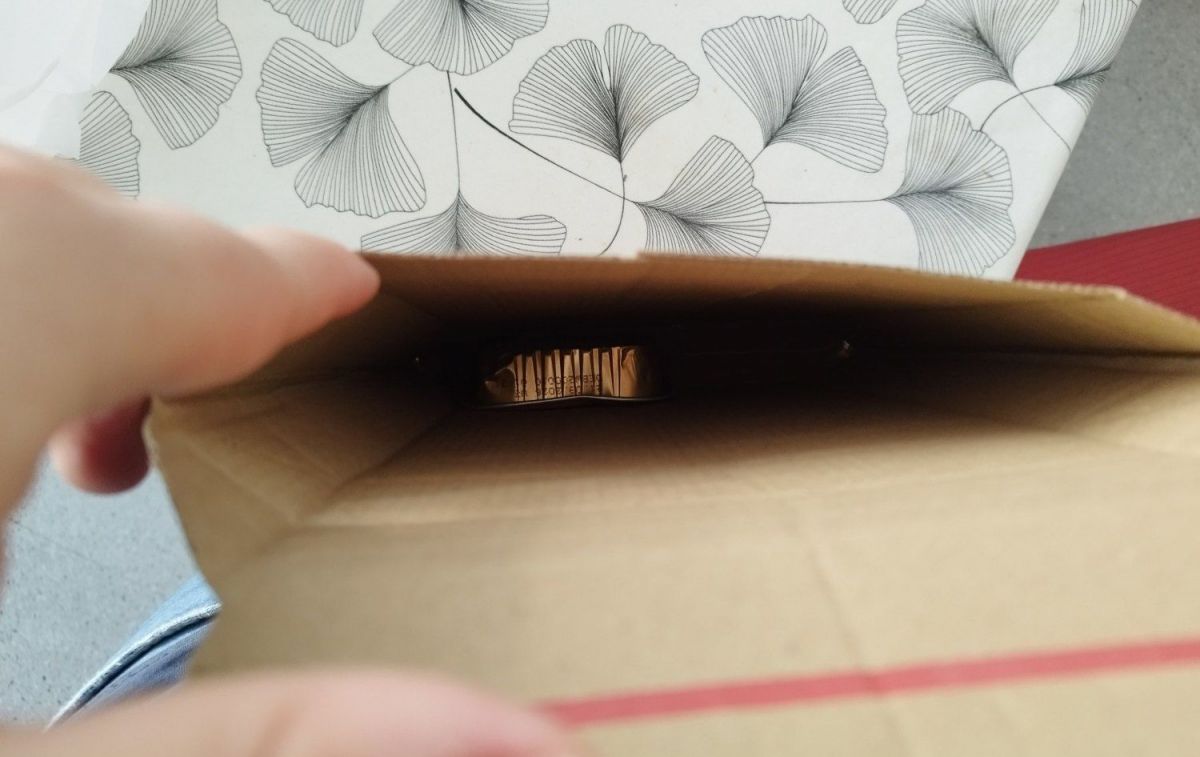 La comida para gatos dentro del paquete CEDIDA La comida para gatos dentro del paquete CEDIDA