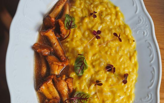 Risotto al azafrán /PEXELS Risotto al azafrán /PEXELS
