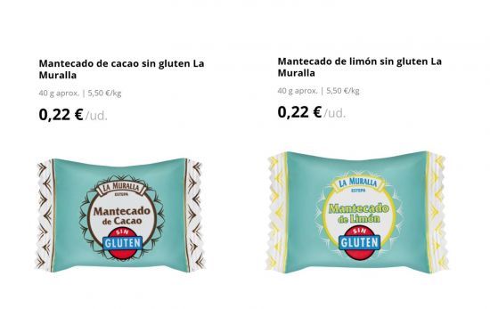 Mantecados Hacendado sin gluten/ 0,22 € Ud./ MERCADONA.ES Mantecados Hacendado sin gluten/ 0,22 € Ud./ MERCADONA.ES