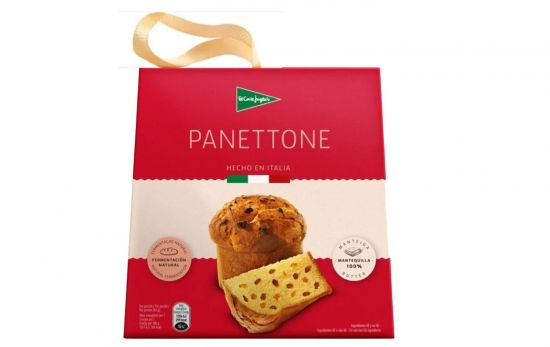El mejor panetonne según la OCU es el de El Corte Inglés/ ECI El mejor panetonne según la OCU es el de El Corte Inglés/ ECI