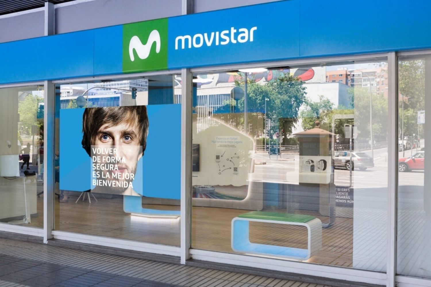 Una tienda Movistar / EP - MOVISTAR