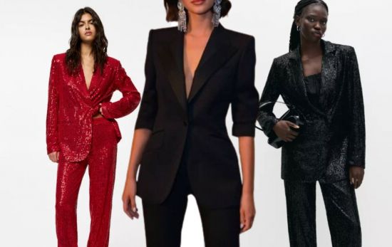 Ideas de looks muy sofisticados con tres trajes dos piezas/ Montaje CG Ideas de looks muy sofisticados con tres trajes dos piezas/ Montaje CG