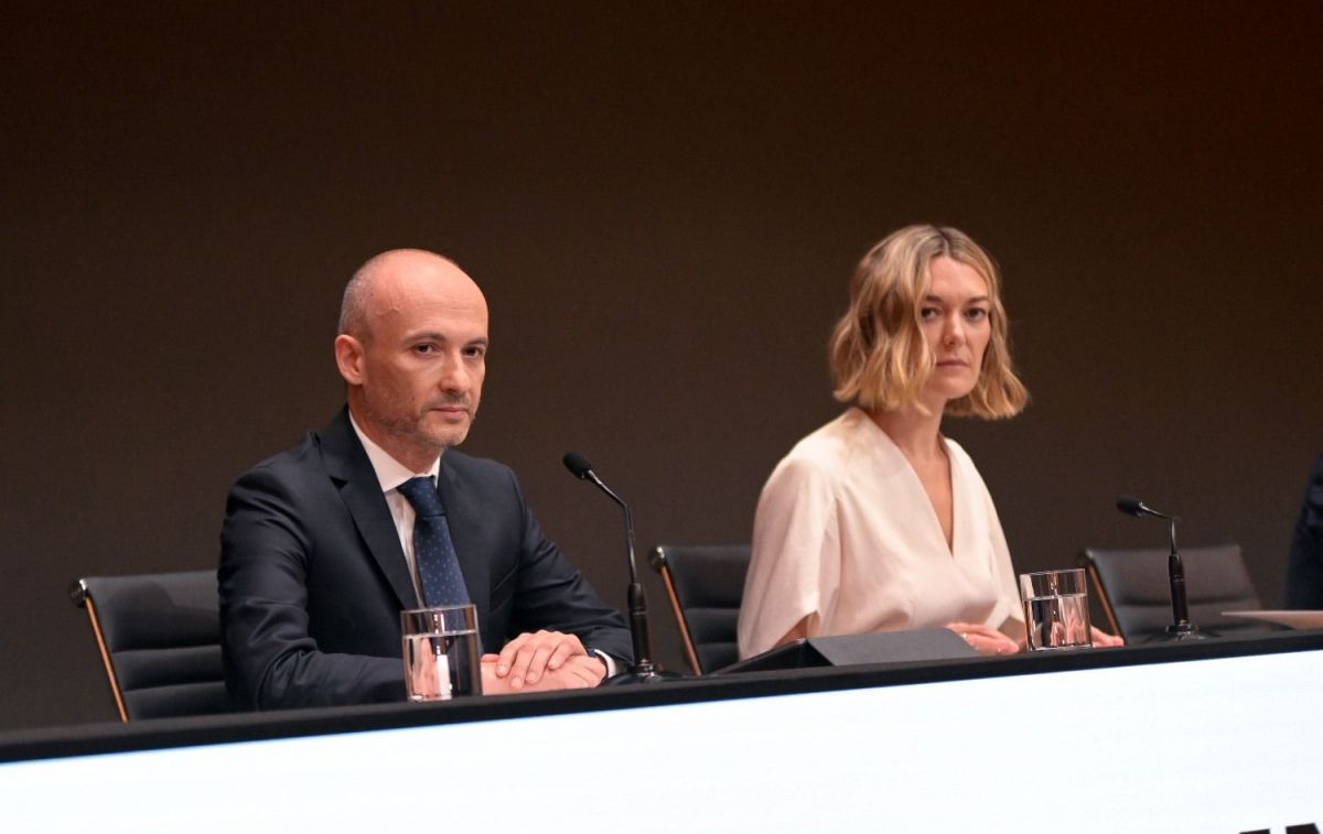 El consejero delegado de Inditex, Óscar García Maceiras, y la presidenta de Inditex, Marta Ortega / EUROPA PRESS - M. DYLAN El consejero delegado de Inditex, Óscar García Maceiras, y la presidenta de Inditex, Marta Ortega / EUROPA PRESS - M. DYLAN