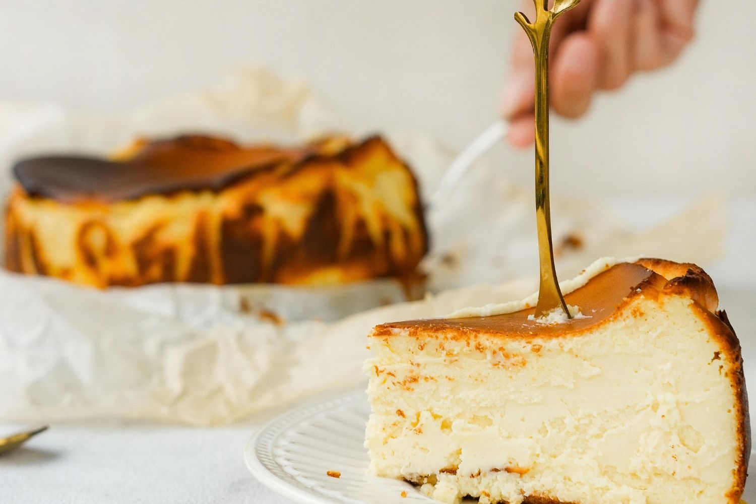 Una tarta de queso similar a las de 99Cheesecake / PEXELS
