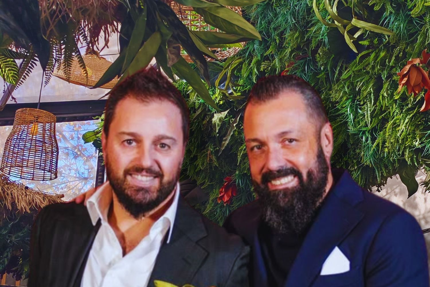 Los fundadores del Grupo Arzábal, Iván Morales Y Álvaro Castellanos / Montaje CG Los fundadores del Grupo Arzábal, Iván Morales Y Álvaro Castellanos / Montaje CG