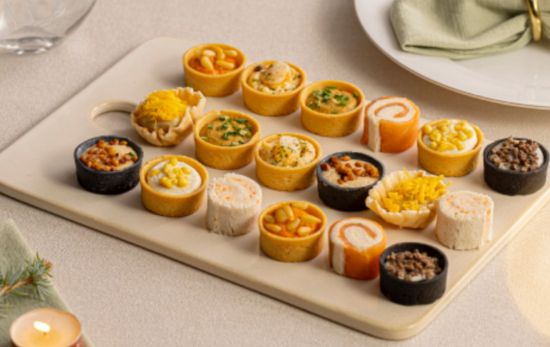Bandeja de canapés lista para comer de Mercadona (15 €)/ MERCADONA.ES Bandeja de canapés lista para comer de Mercadona (15 €)/ MERCADONA.ES