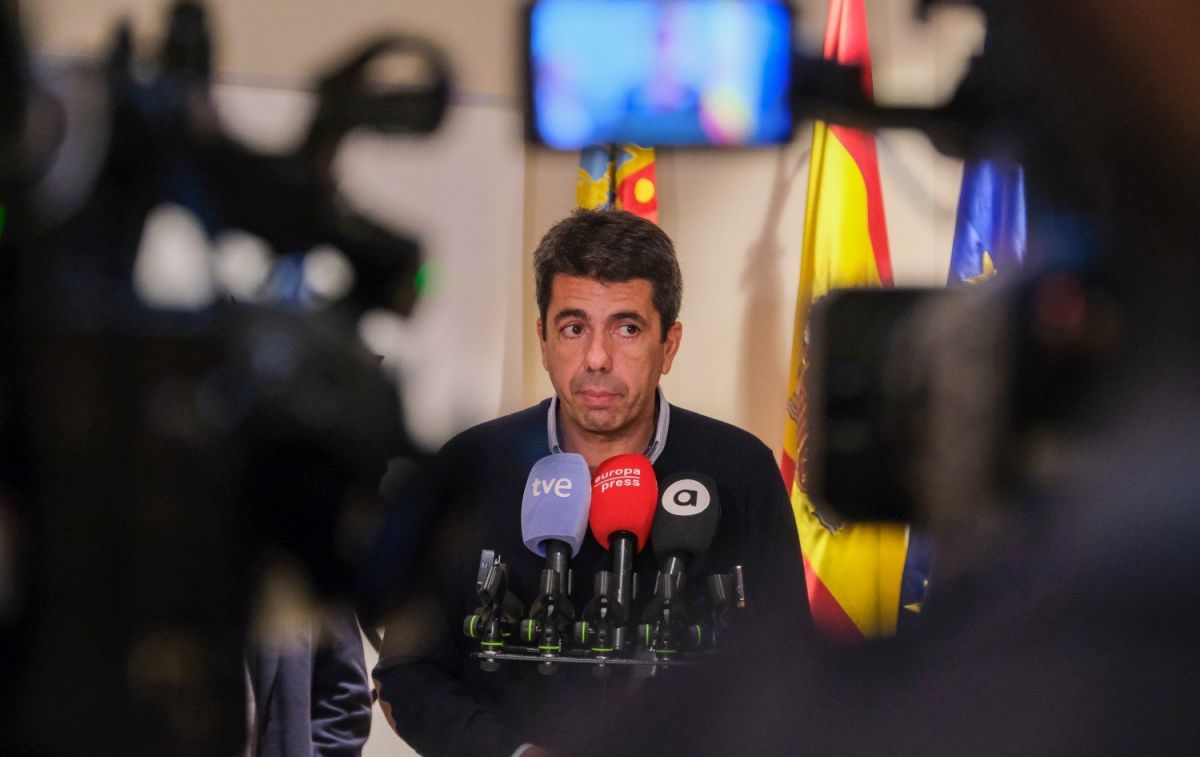 El presidente de la Comunidad Valenciana, Carlos Mazón Pablo Miranzo EFE El presidente de la Comunidad Valenciana, Carlos Mazón Pablo Miranzo EFE