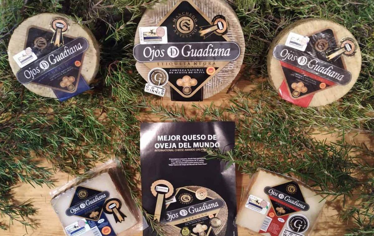 Diferentes quesos de Ojos de Guadiana, entre ellos el mejor del mundo / ODG Diferentes quesos de Ojos de Guadiana, entre ellos el mejor del mundo / ODG