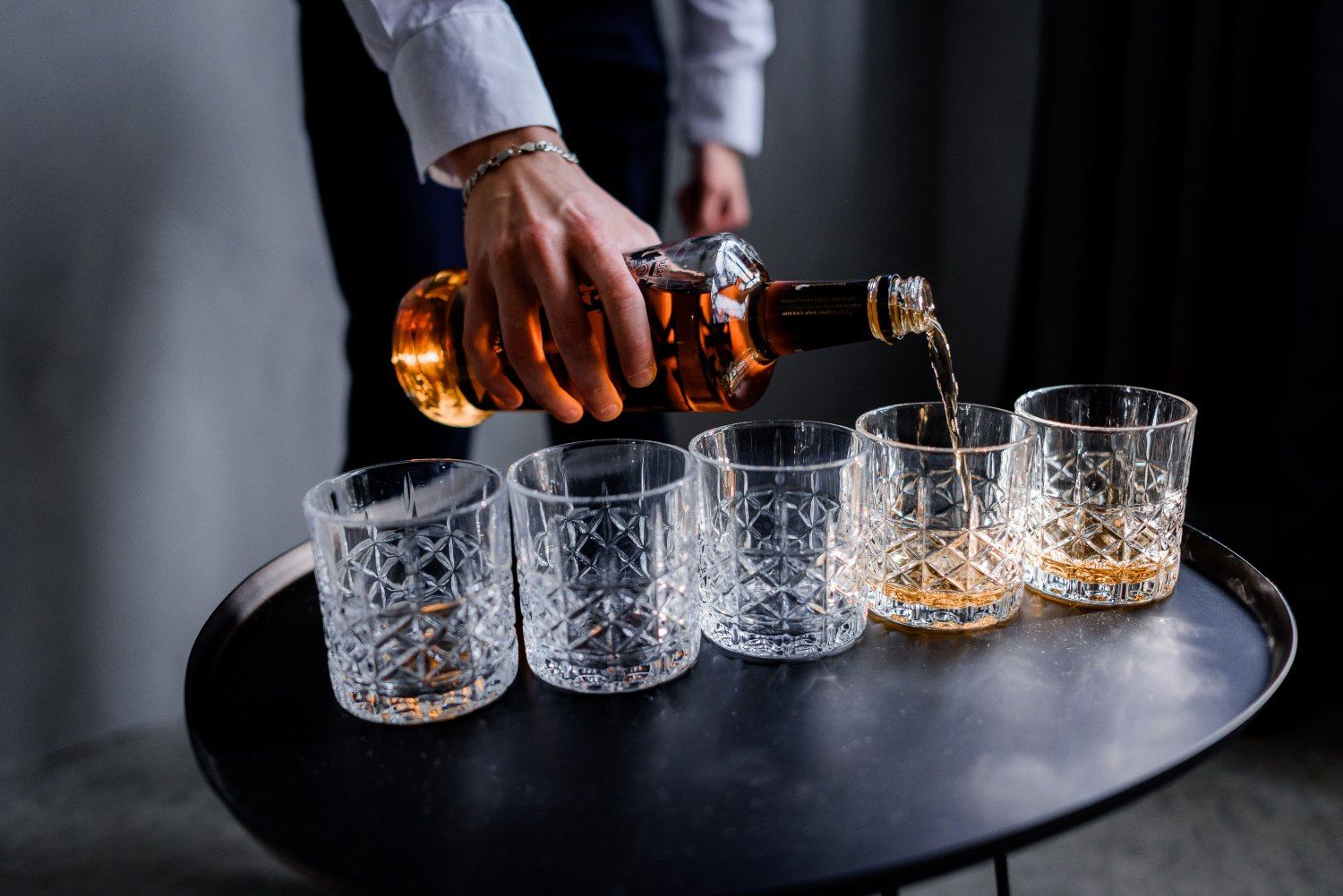 botella de whisky