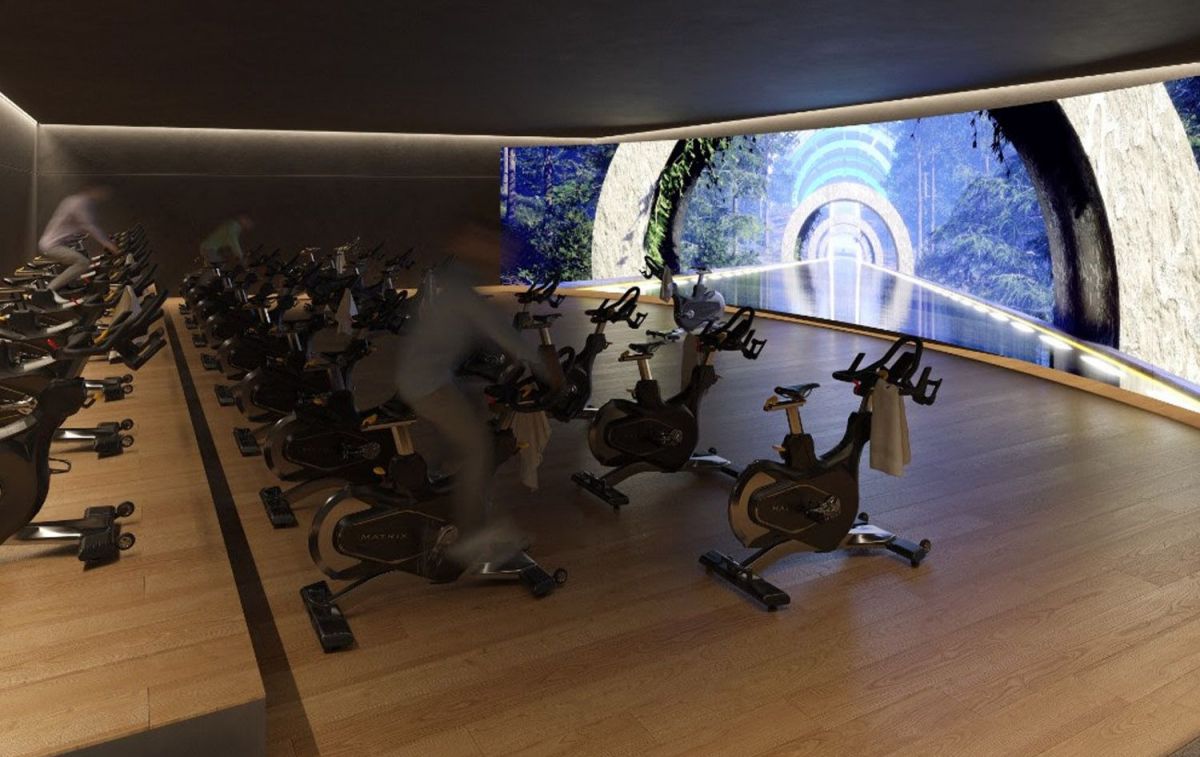 La sala de bicicletas estáticas / ABADA La sala de bicicletas estáticas / ABADA
