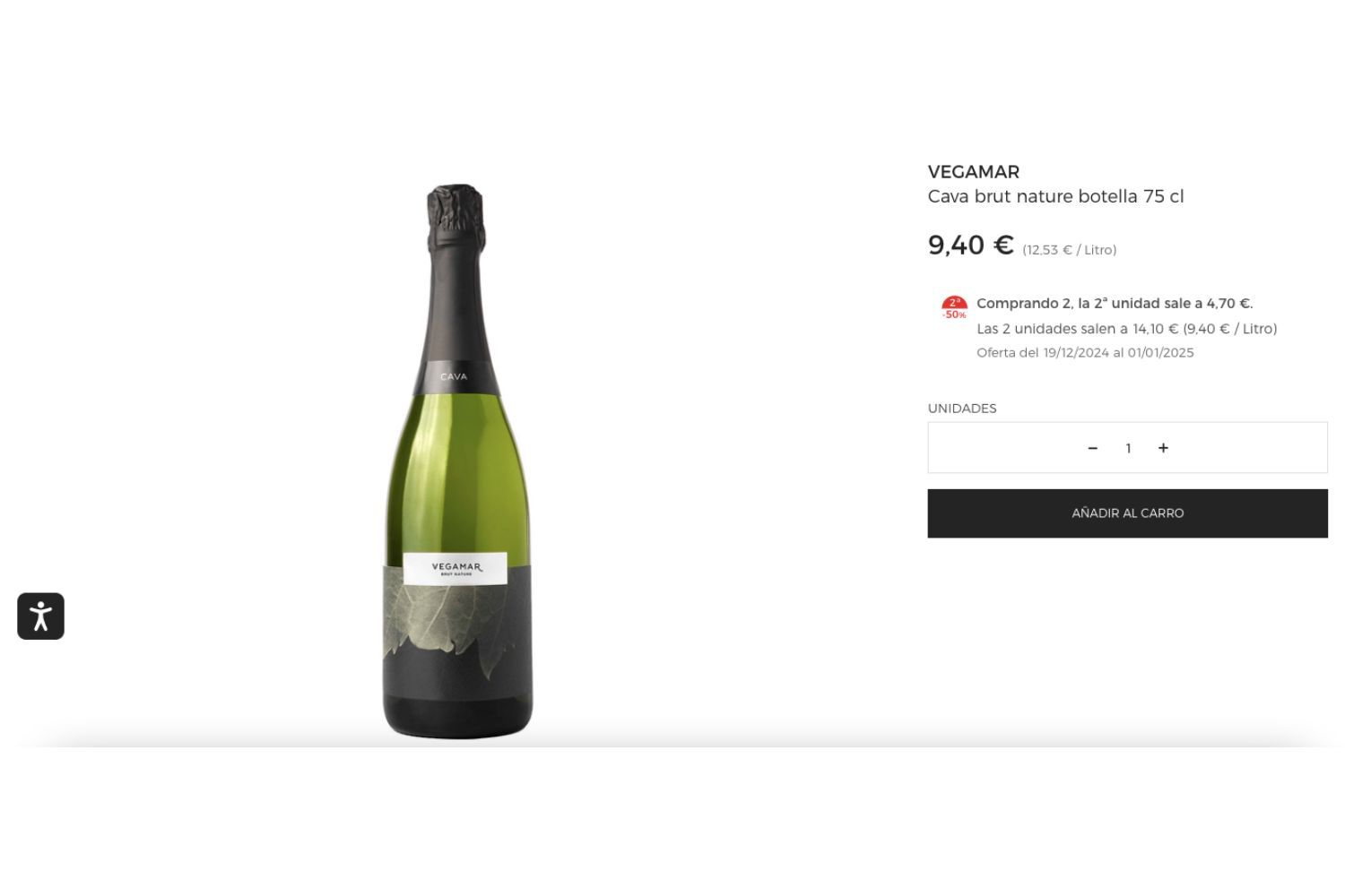 Cava Vegamar / EL CORTE INGLÉS Cava Vegamar / EL CORTE INGLÉS
